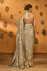 CLAYMELT TOTEM LINE SAREE