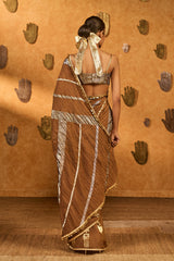MOCHA LAMPI SAREE