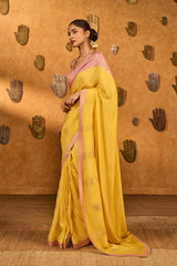 YELLOW BLOOM KEEPER SAREE