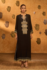 BLACK DESSERT MUSE KAFTAN