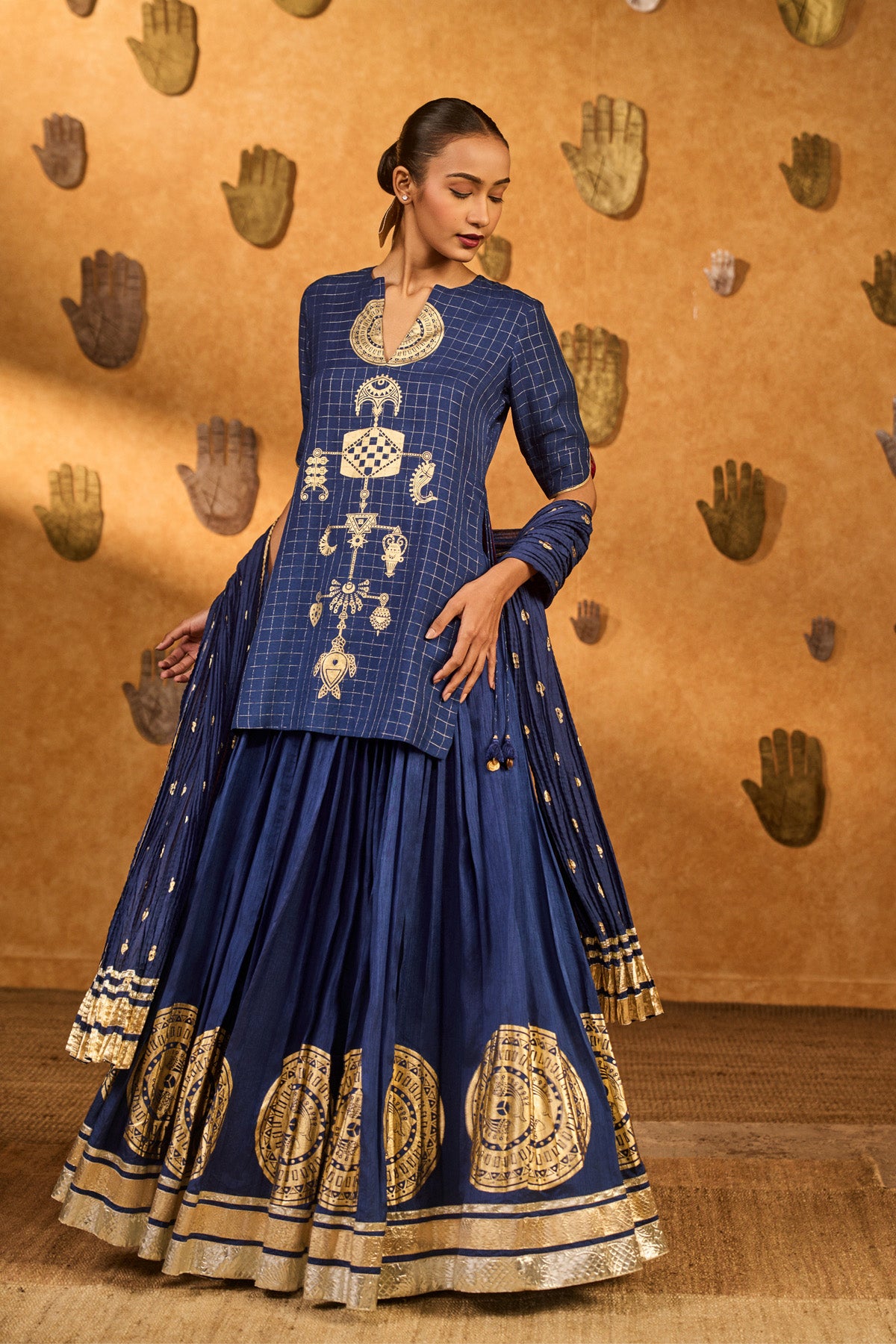 SAPPHIRE MOONFISH SKIRT SET