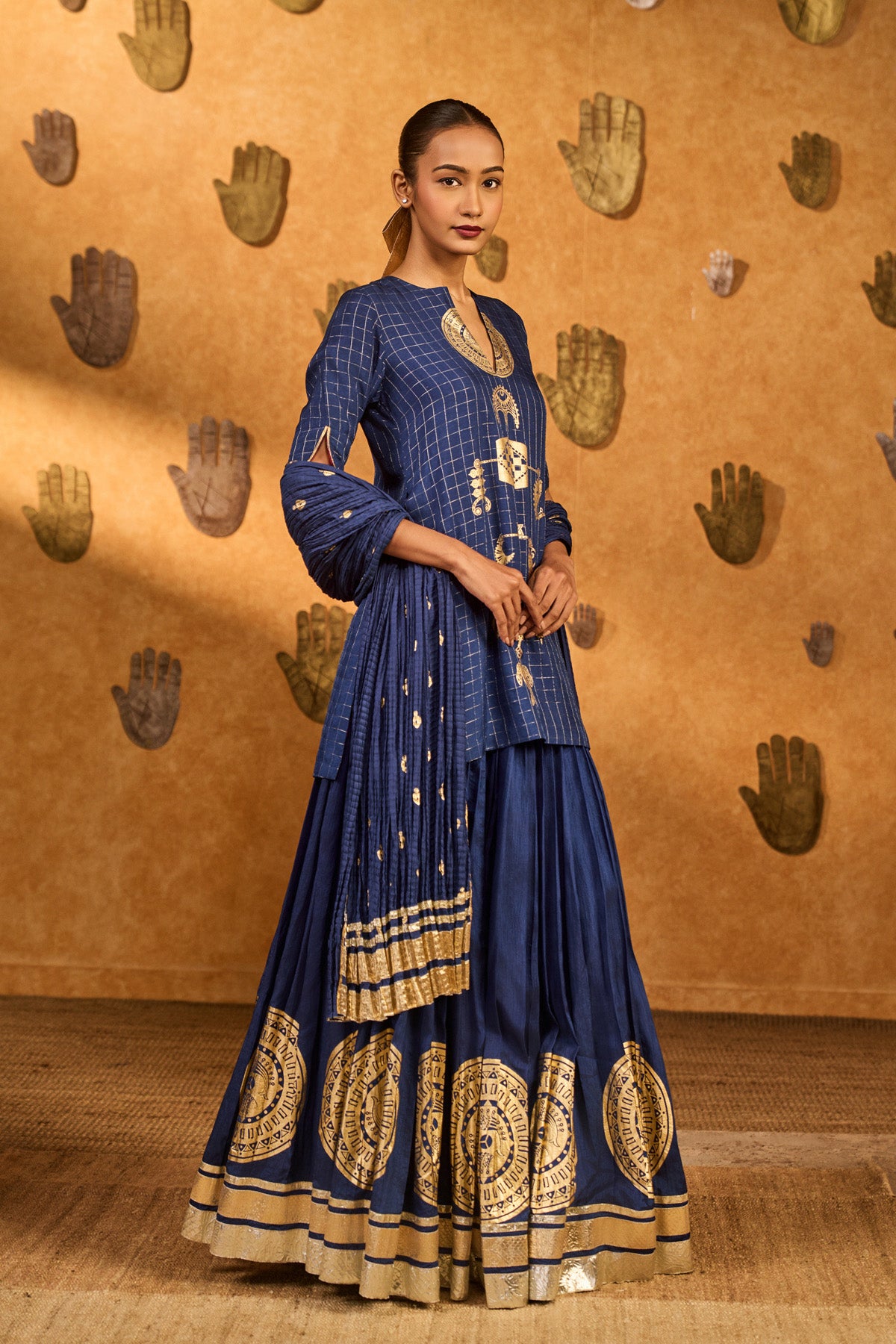 SAPPHIRE MOONFISH SKIRT SET