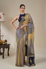 Alleppey Stripe Masque Saree