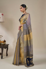 Alleppey Stripe Masque Saree
