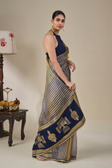 Alleppey Stripe Masque Saree