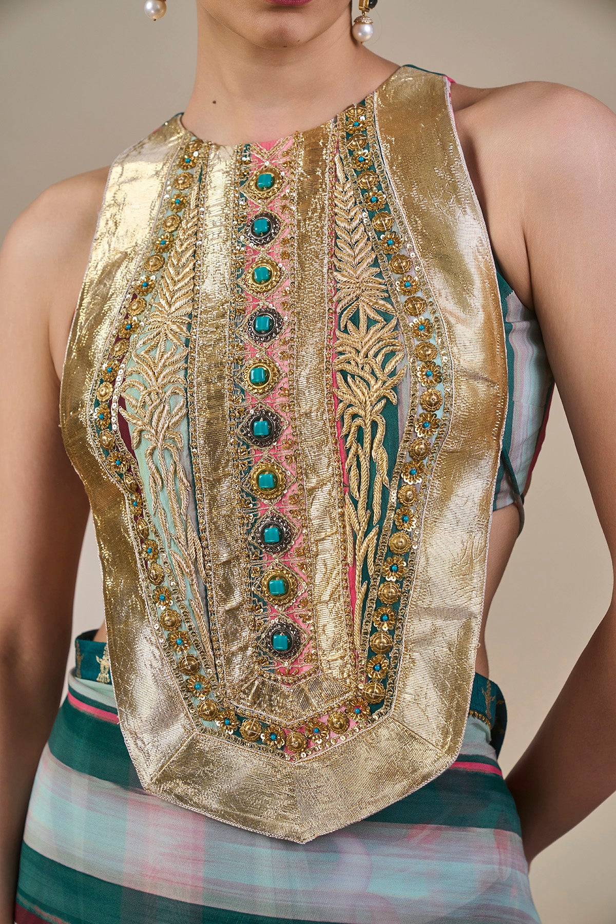 Jharokha Jazz Saree