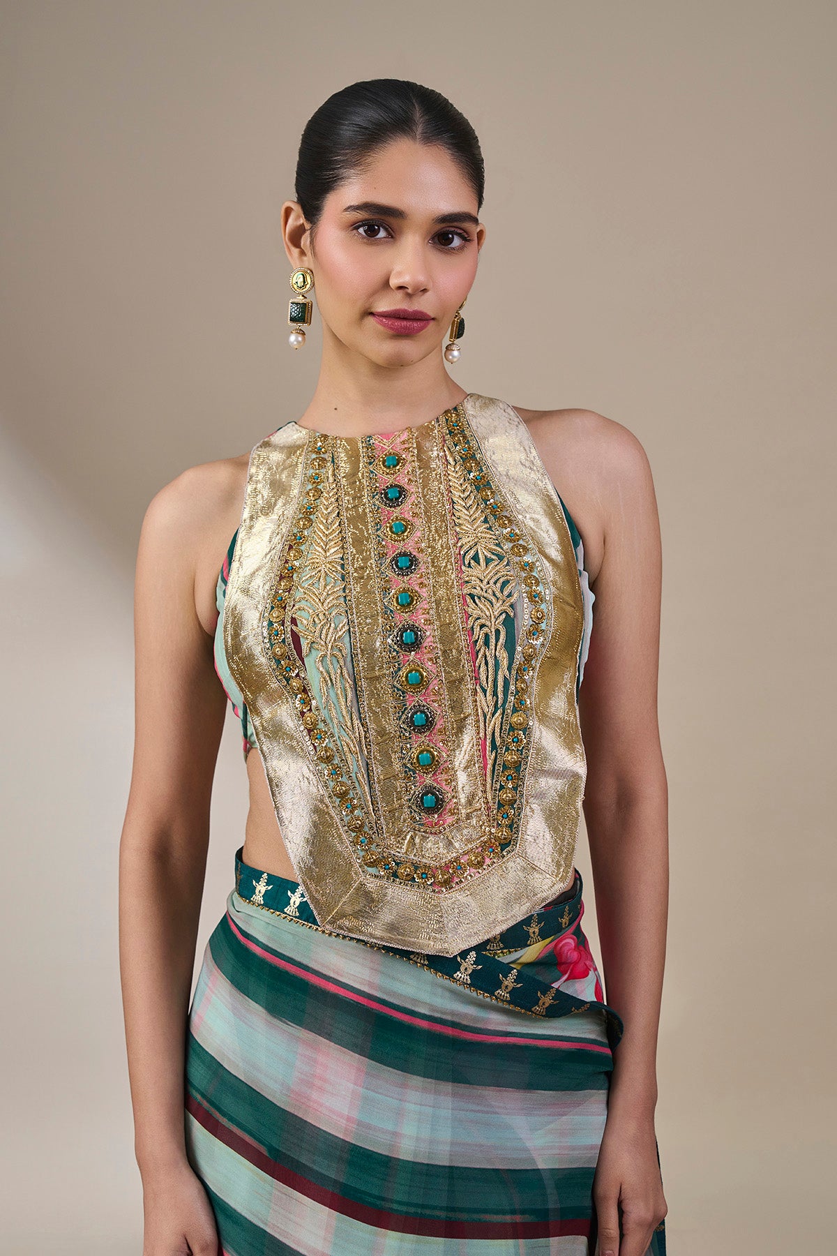 Jharokha Jazz Saree