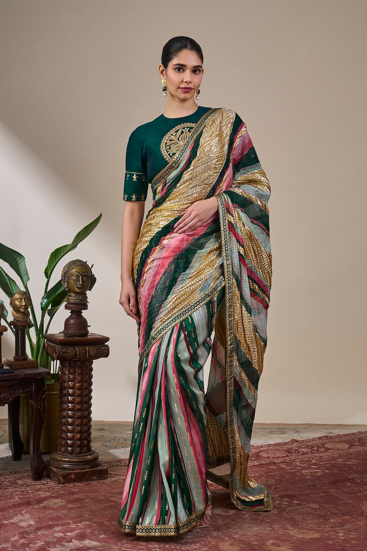 Neel Jubilee Saree