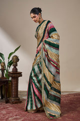 Neel Jubilee Saree