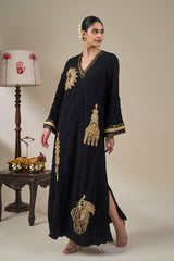 Black Ambi Bloom Kaftan