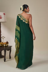 Green Celestial Moonfall Kaftan