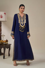 Sapphire Tidal Bloom Kaftan