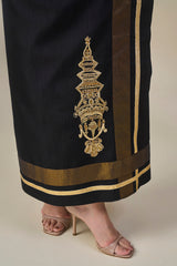 Black Ombre Kathakali Tales Fusion Set