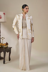 Ivory Malabar Golden Tales Skirt Set