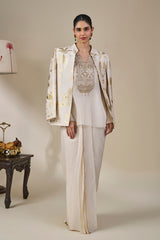Ivory Malabar Golden Tales Skirt Set