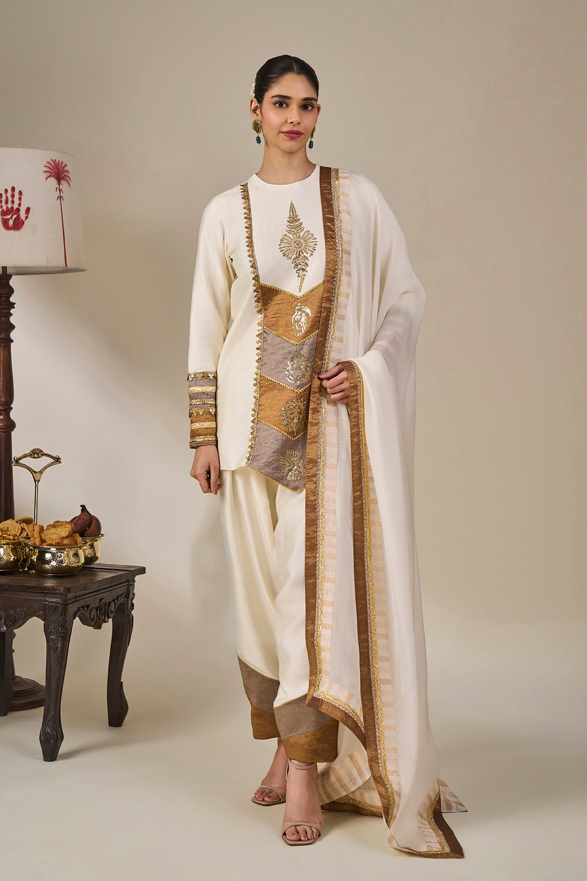 Ivory Heirloom Muse Kurta Set