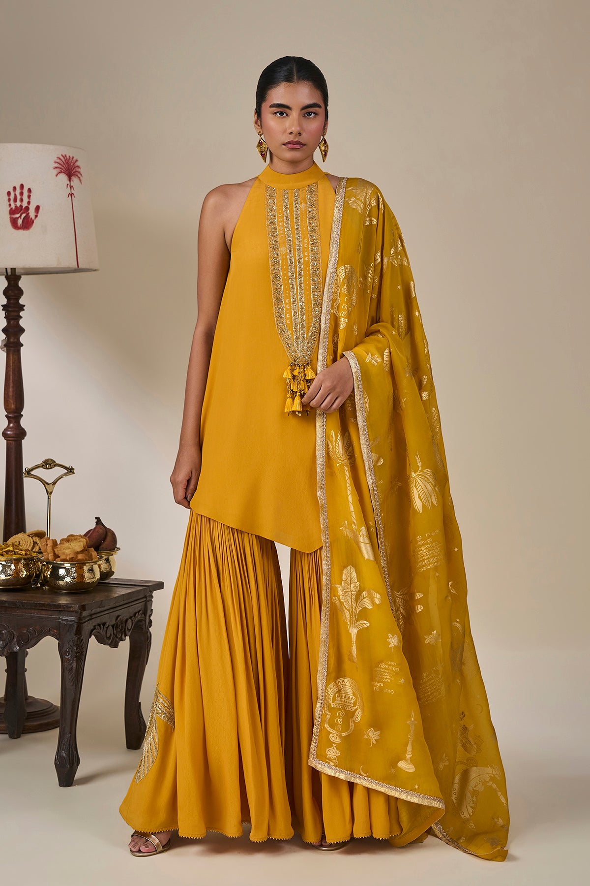 Amber Ambi Sharara Set