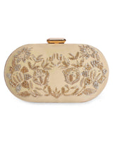 Zardosi oblong clutch