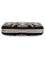 Black ornate clutch