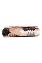 Sequin fiesta clutch