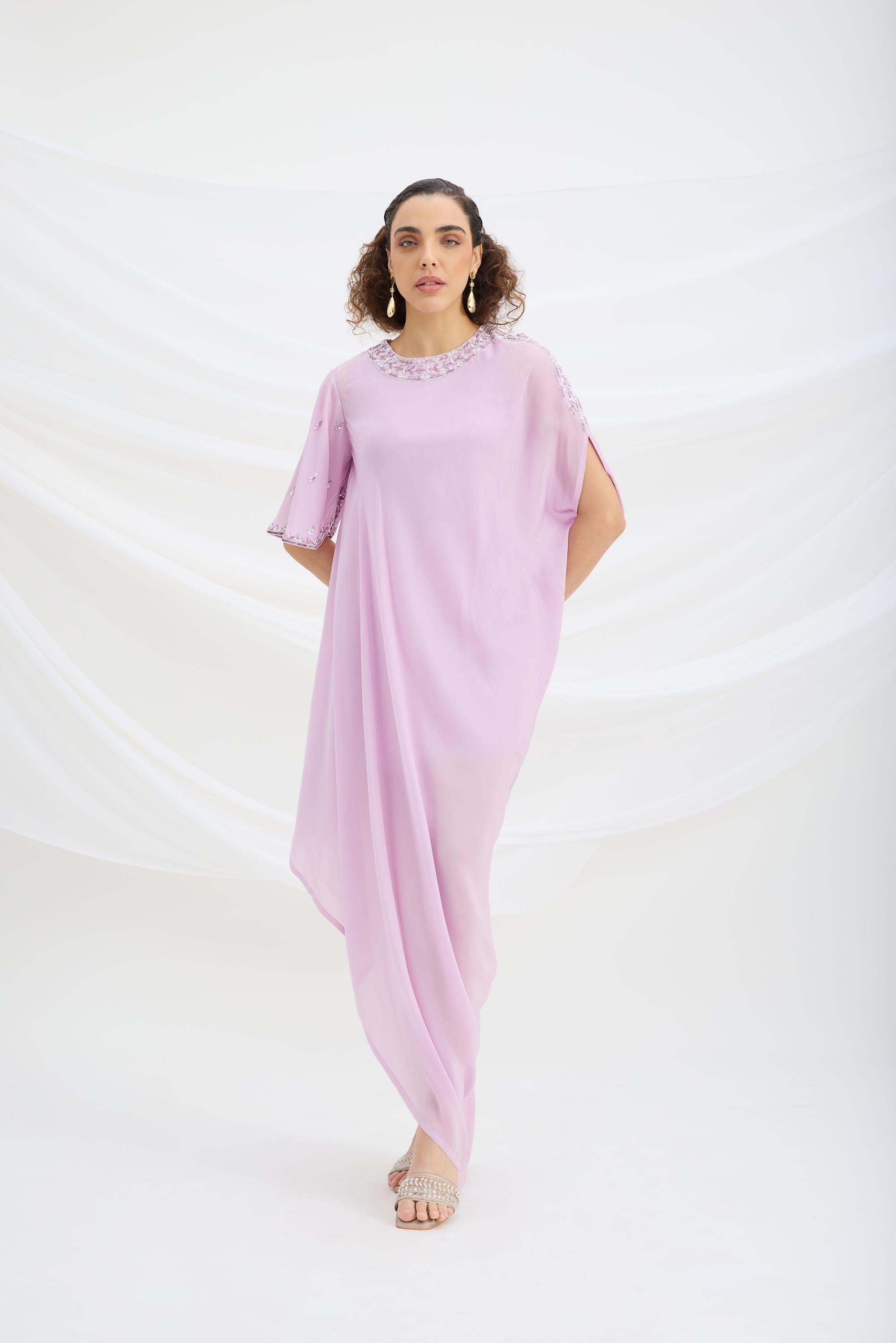 DRAPE DRESS