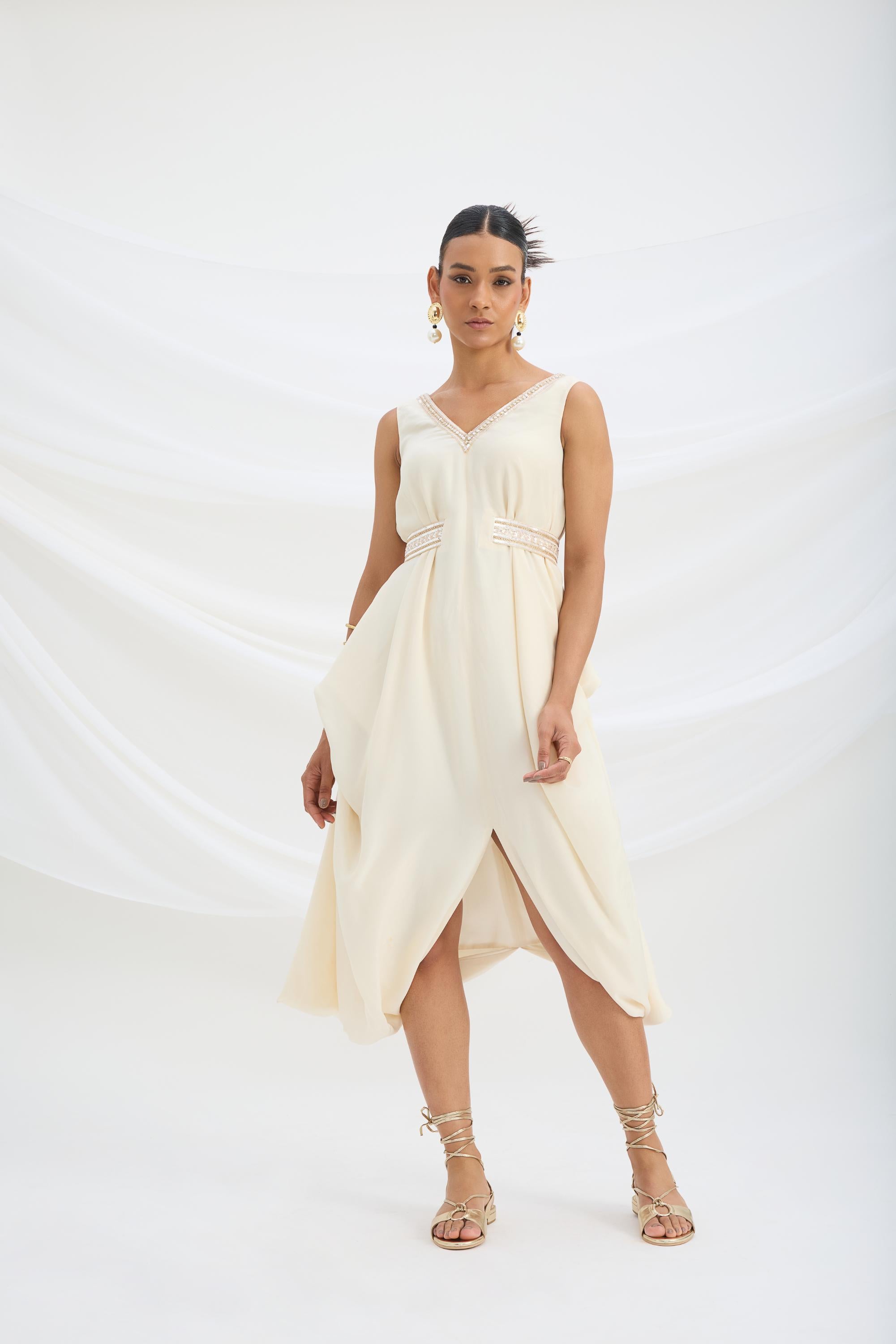 DRAPE DRESS
