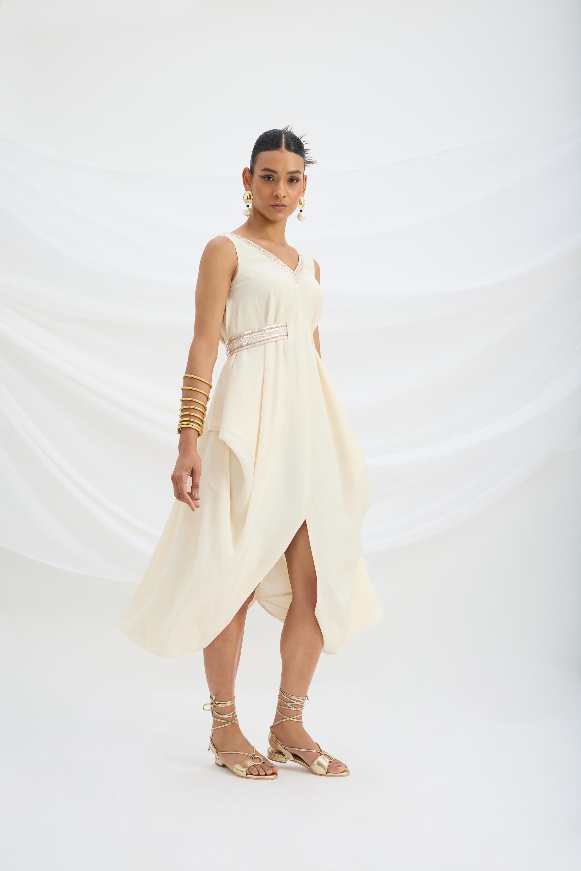 DRAPE DRESS