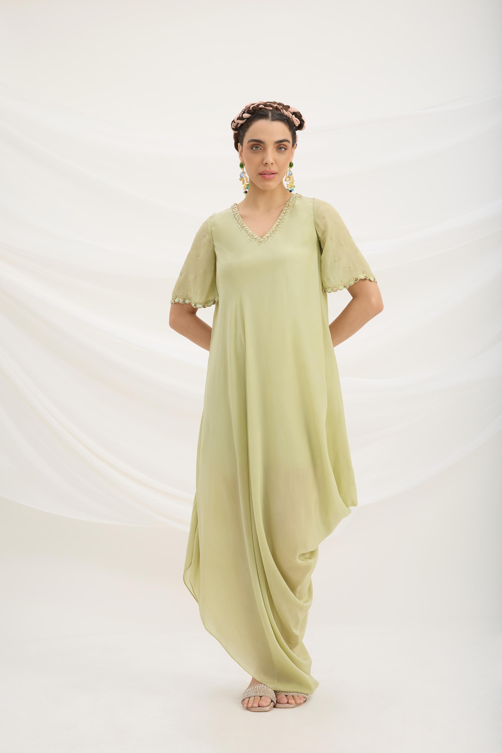 DRAPE DRESS