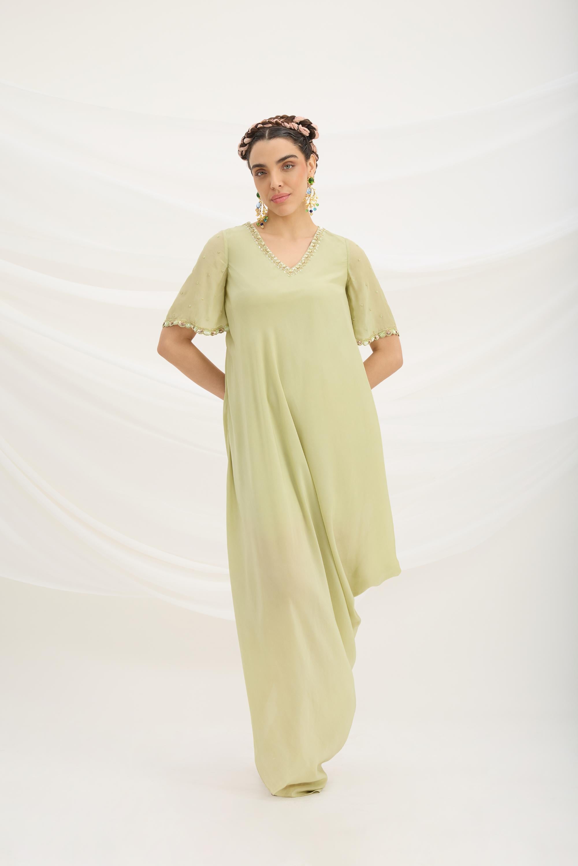 DRAPE DRESS