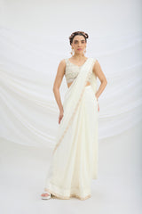 DRAPE SAREE SET