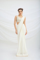 DRAPE SAREE SET
