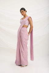 DRAPE SAREE SET