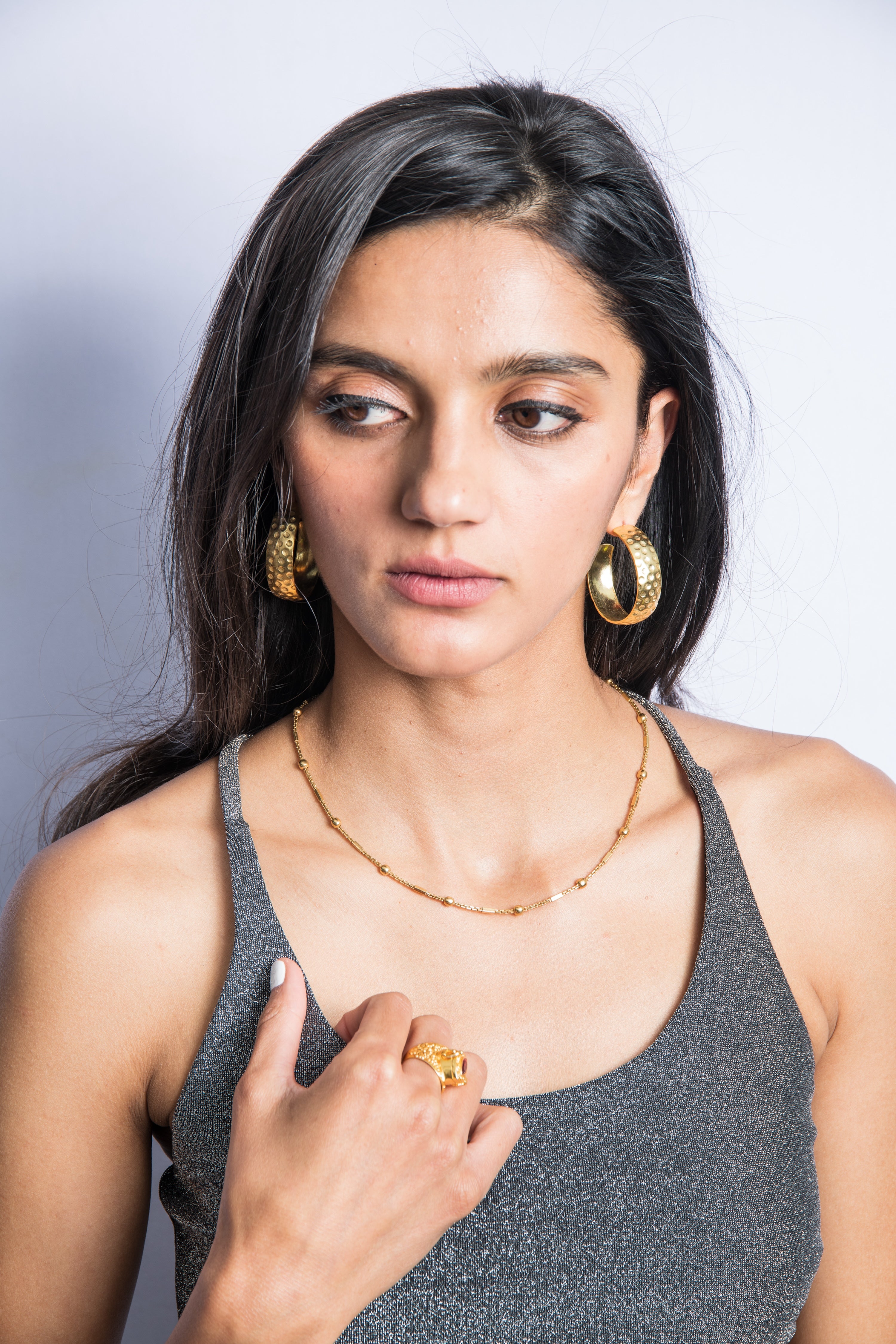 Textured Hoops