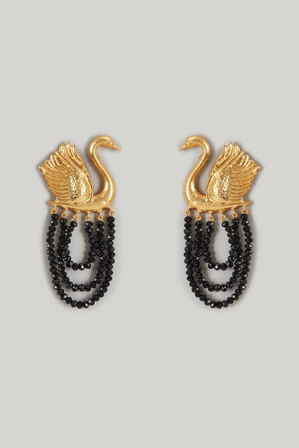 Swan Earrings