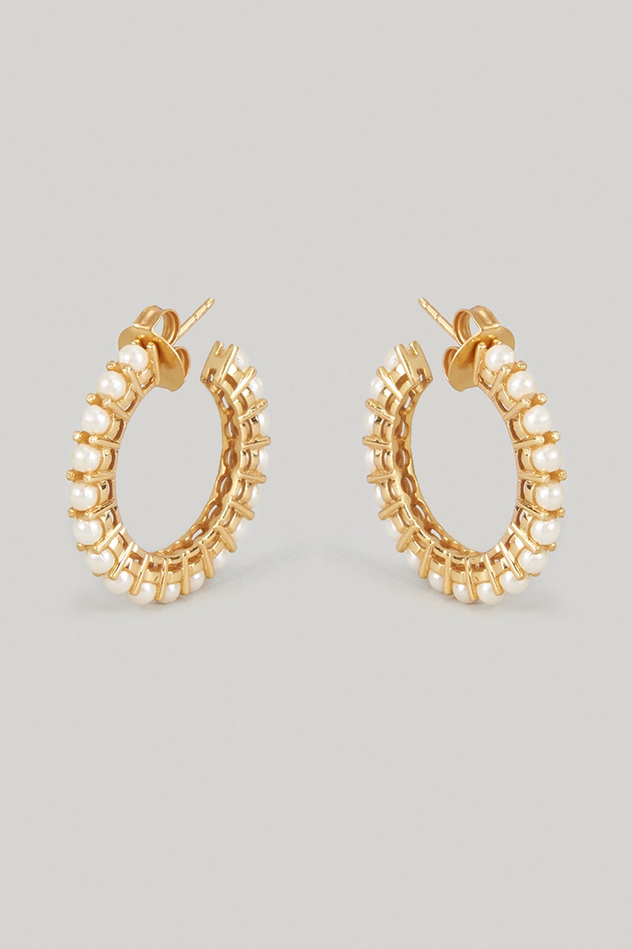 Pearl Hoops