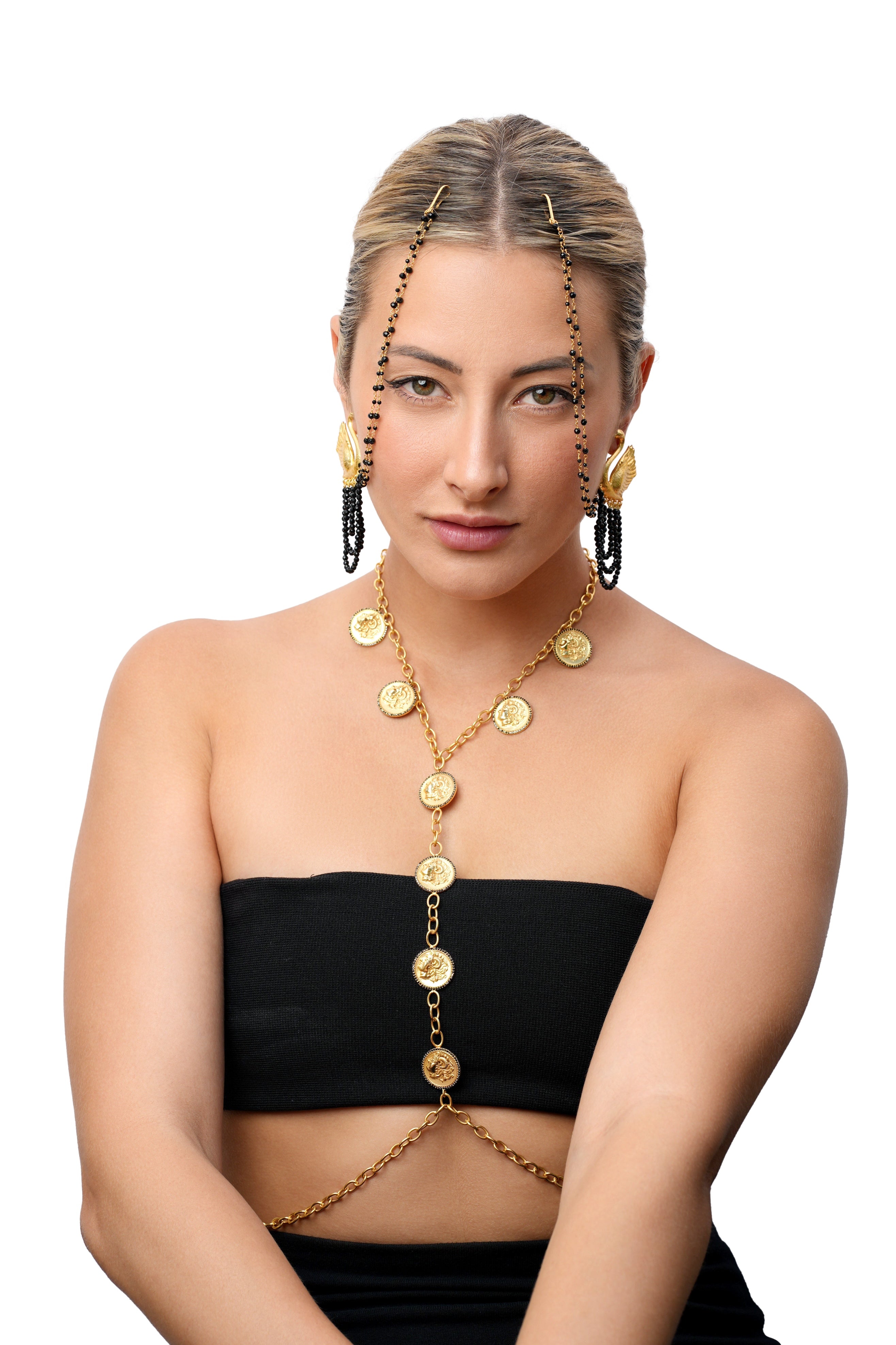 Swan Earrings Repeat