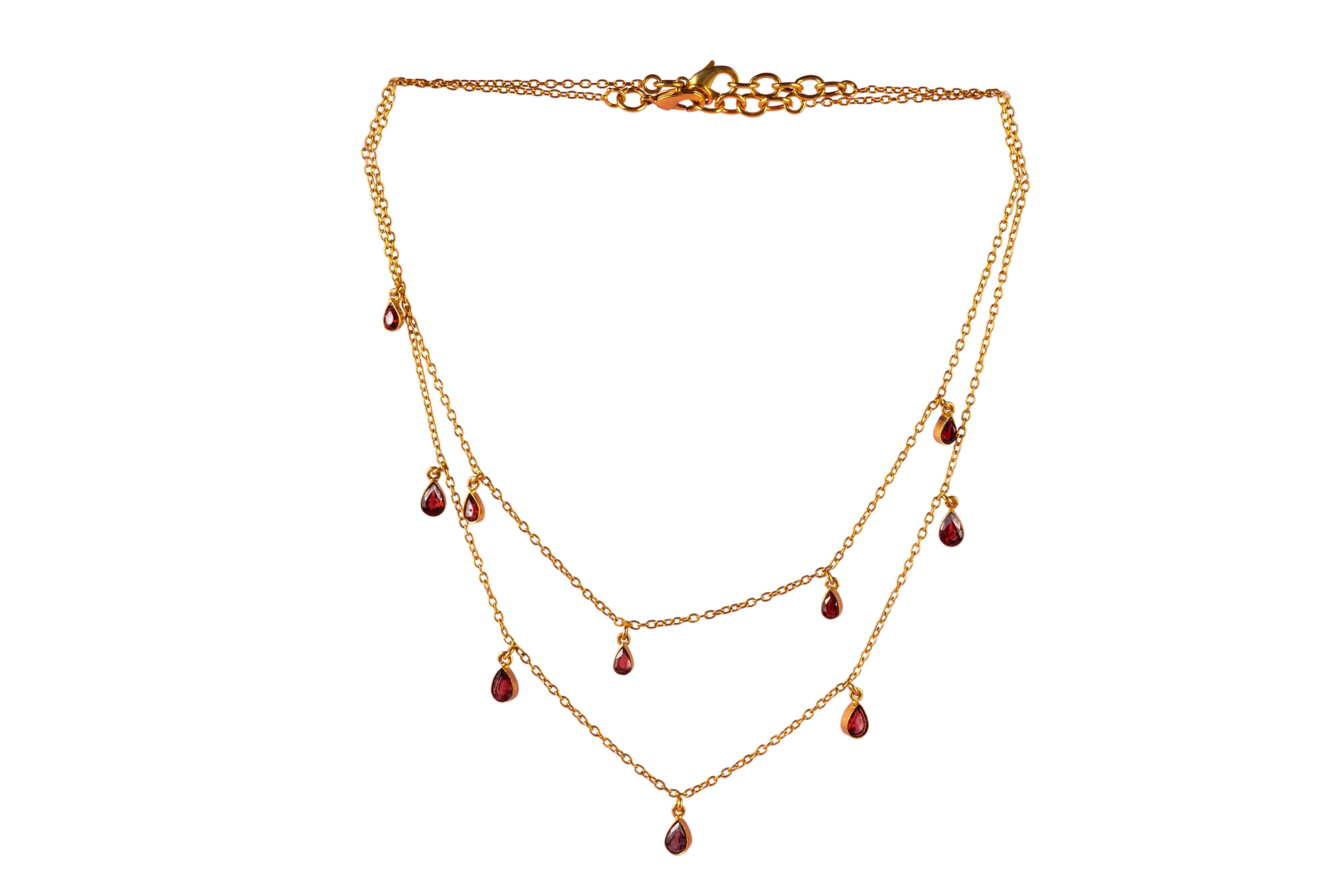 Garnet Witch Chain