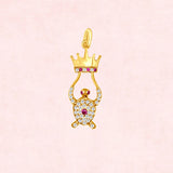 Turtle Crown Pendant