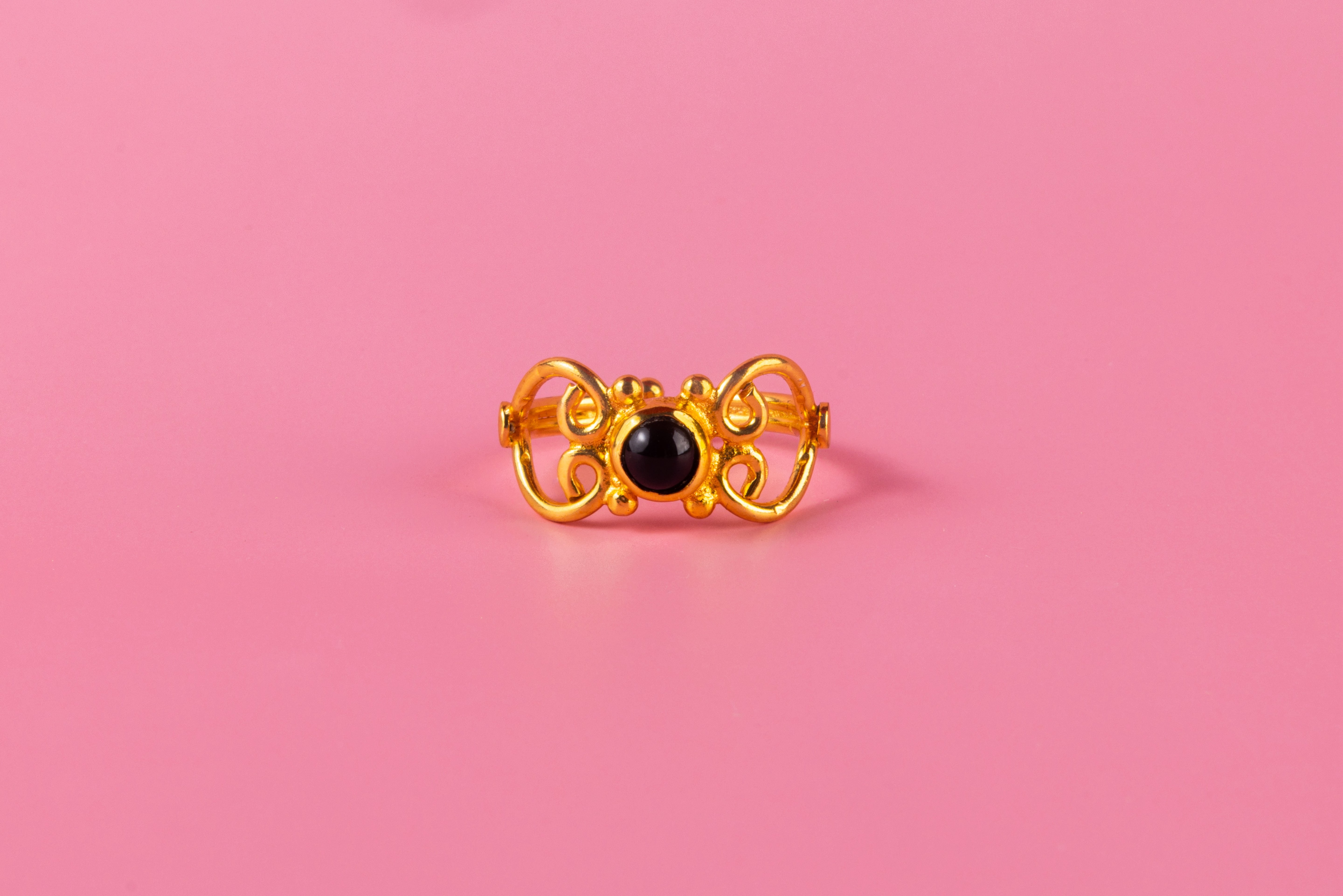 Black panther ring
