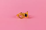 Black panther ring