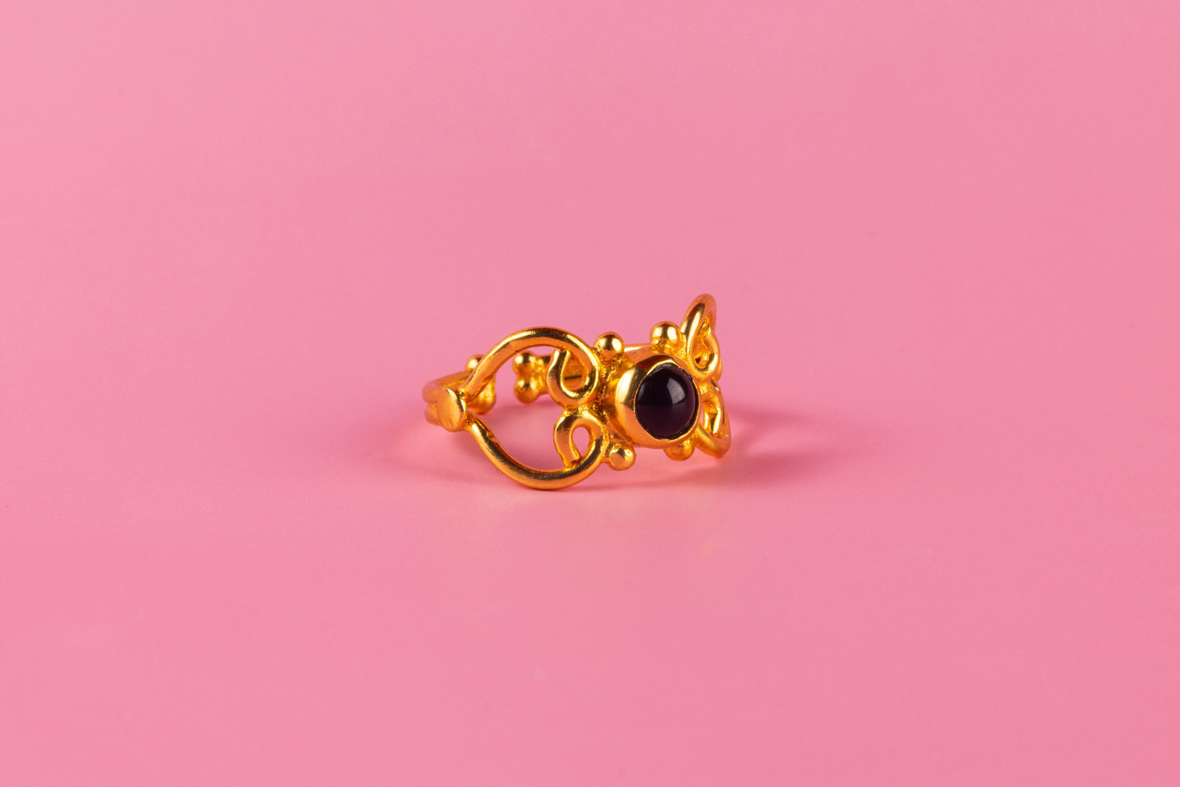 Black panther ring