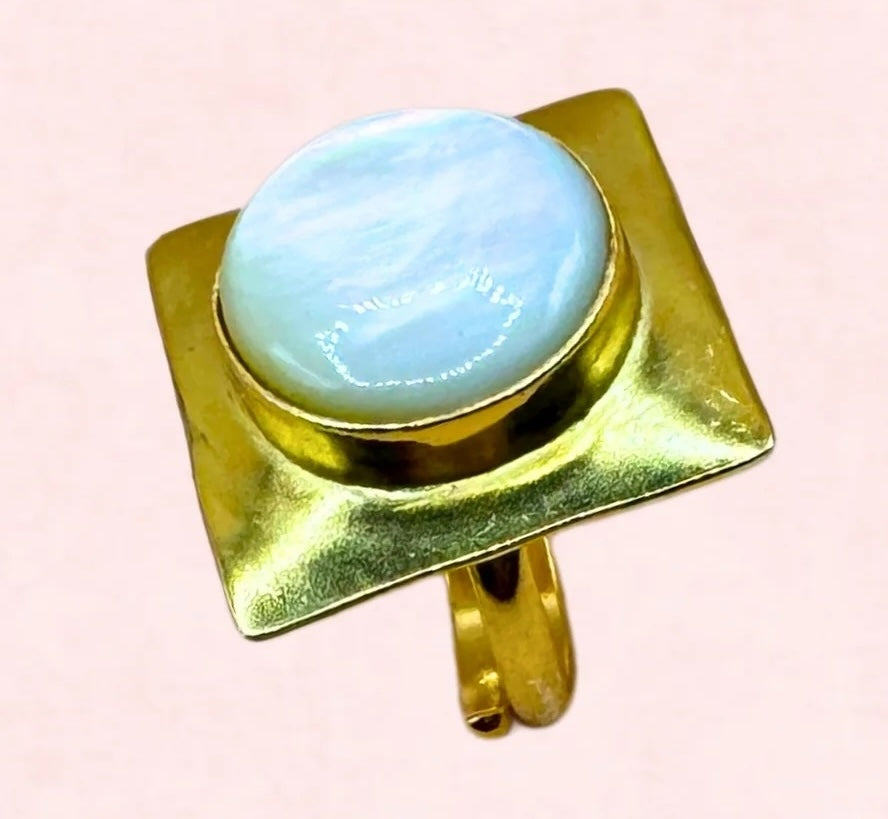 Mother Of Pearl Ring