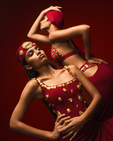 The Sticky Toffee Corset Set
