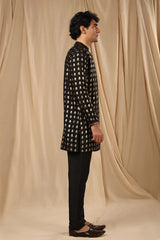 Black Wallflower Kurta