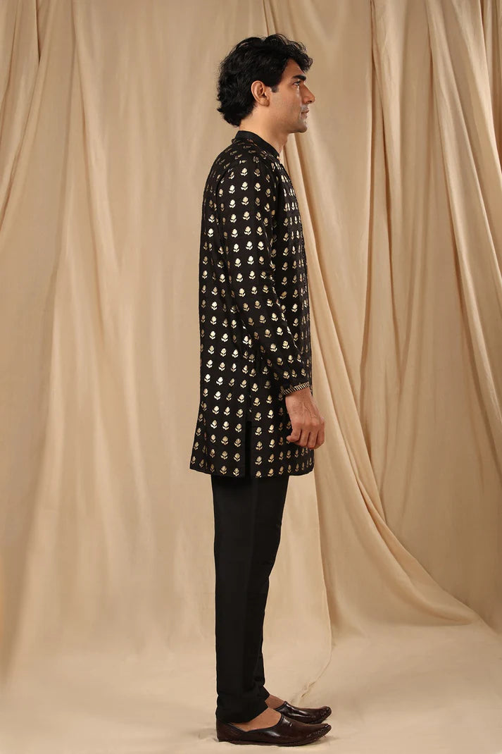 Black Wallflower Kurta