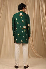 Bottle Green Buttercup Mens Kurta