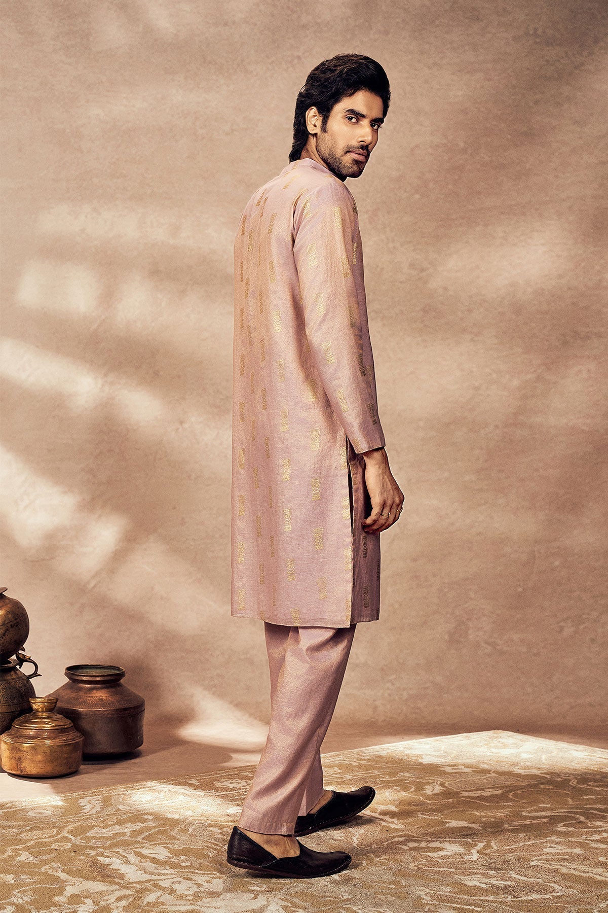 LILAC TIMBER TRIBE KURTA