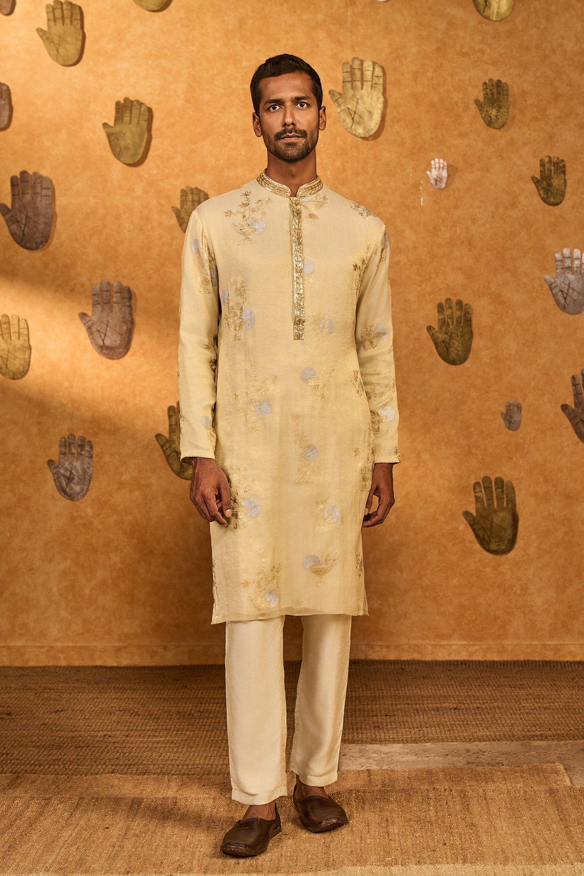 IVORY MOON GARDEN KURTA SET