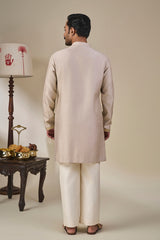 Grey Astral Bloom Kurta