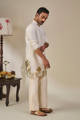 Ivory Backwater Postcard Kurta